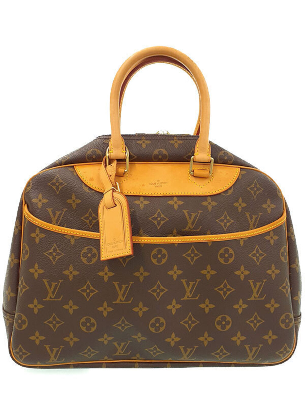 Louis Vuitton Monogram Bowling Vanity Handbag